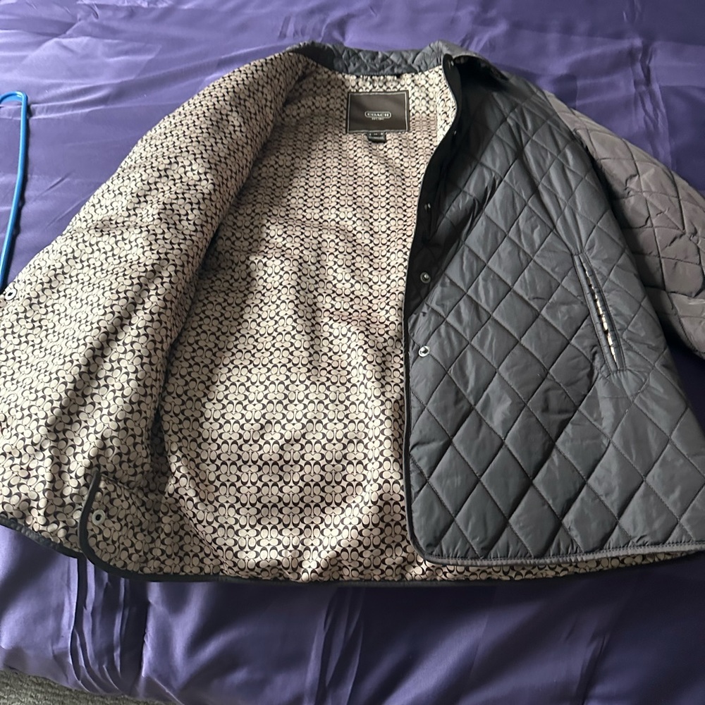 Coach Quilted Jacket Size Medium - image 3
